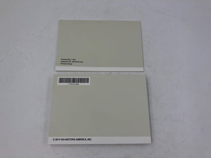 2015 Kia Rio Owners Manual Set with Case OEM H01B35026