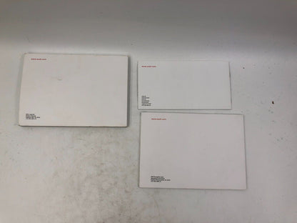 2011 Audi A4 Owners Manual Set OEM H01B35027