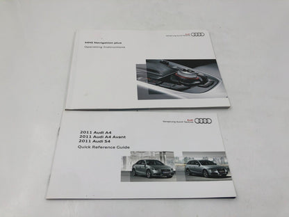 2011 Audi A4 Owners Manual Set OEM H01B35027