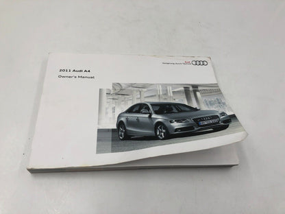 2011 Audi A4 Owners Manual Set OEM H01B35027