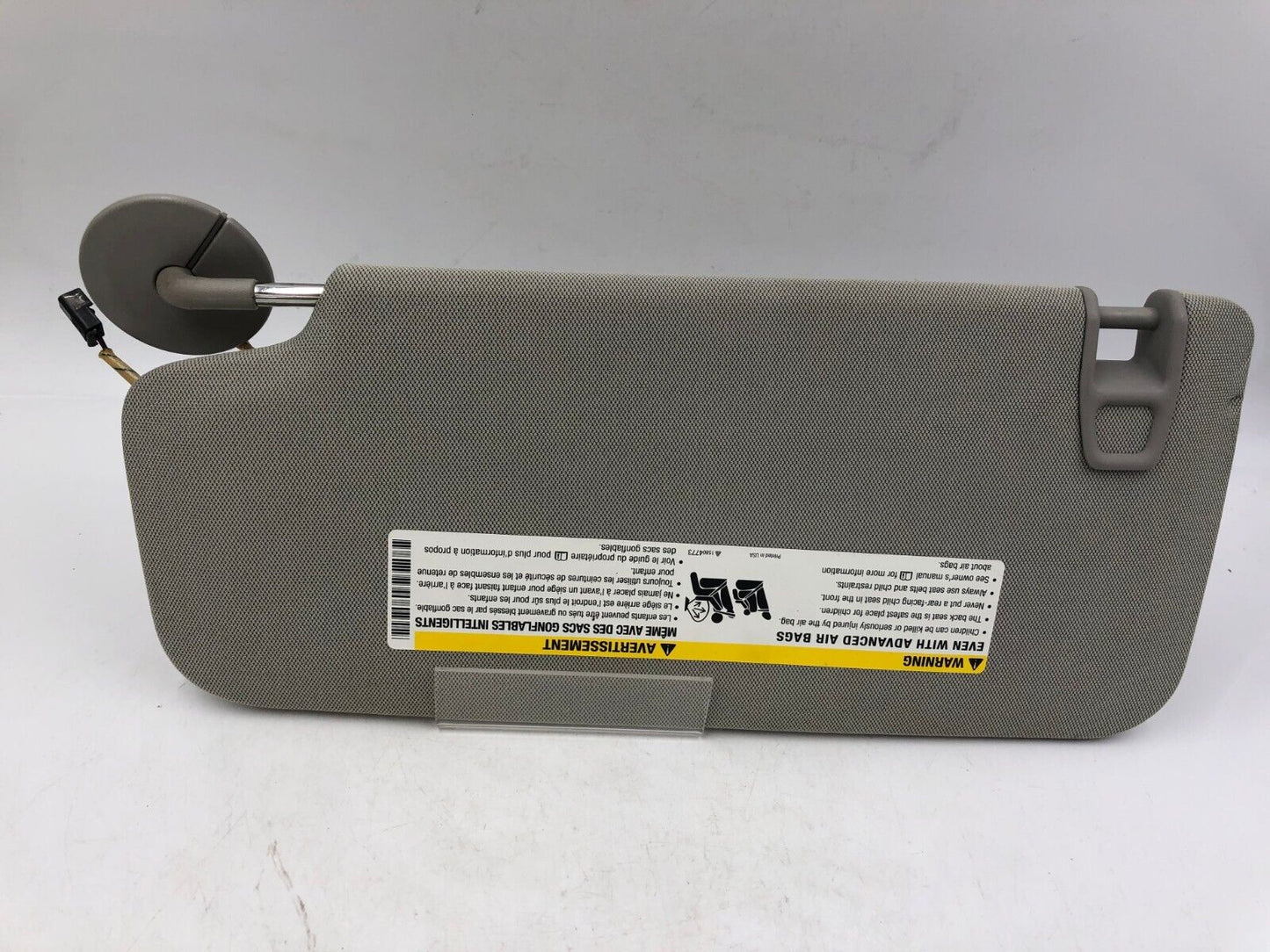 2013-2021 Buick Encore Passenger Sun Visor Sunvisor Gray OEM A02B64002