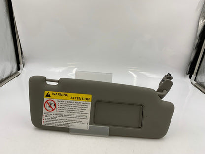 2002-2008 Audi A4 Passenger Sunvisor Gray Illuminated OEM A03B33076