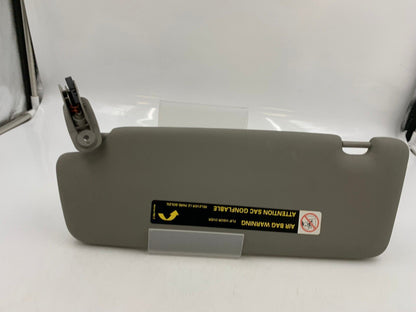 2002-2008 Audi A4 Passenger Sunvisor Gray Illuminated OEM A03B33076