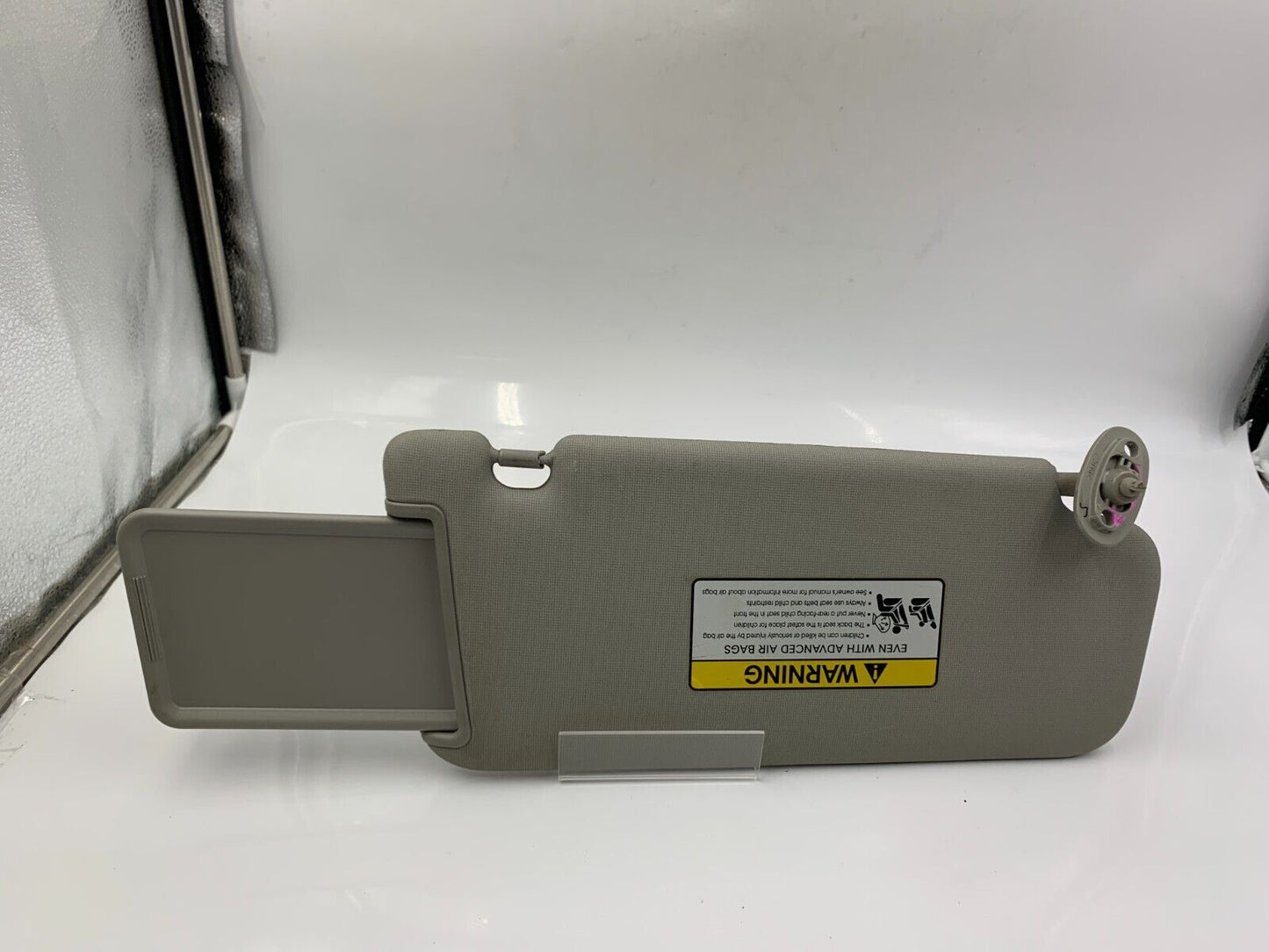 2010-2013 Kia Forte Driver Sun Visor Sunvisor Gray OEM A02B66002