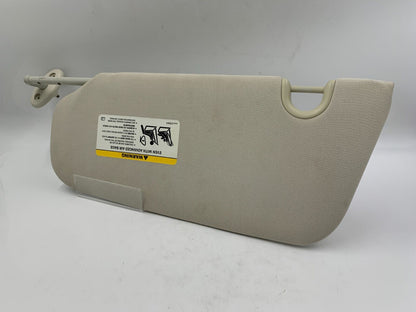 2007-2009 Jeep Patriot Passenger Sun Visor Sunvisor Gray OEM A03B33078