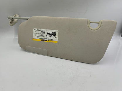 2007-2009 Jeep Patriot Passenger Sun Visor Sunvisor Gray OEM A03B33078