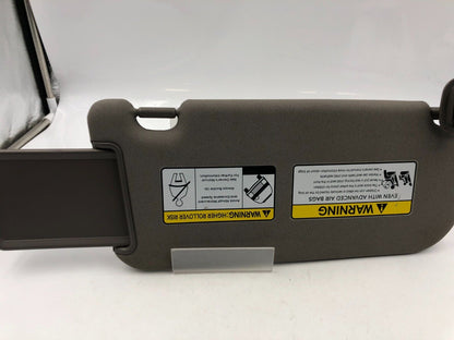 2010-2011 Hyundai Tucson Driver Sunvisor Sun Visor Brown OEM A03B70003