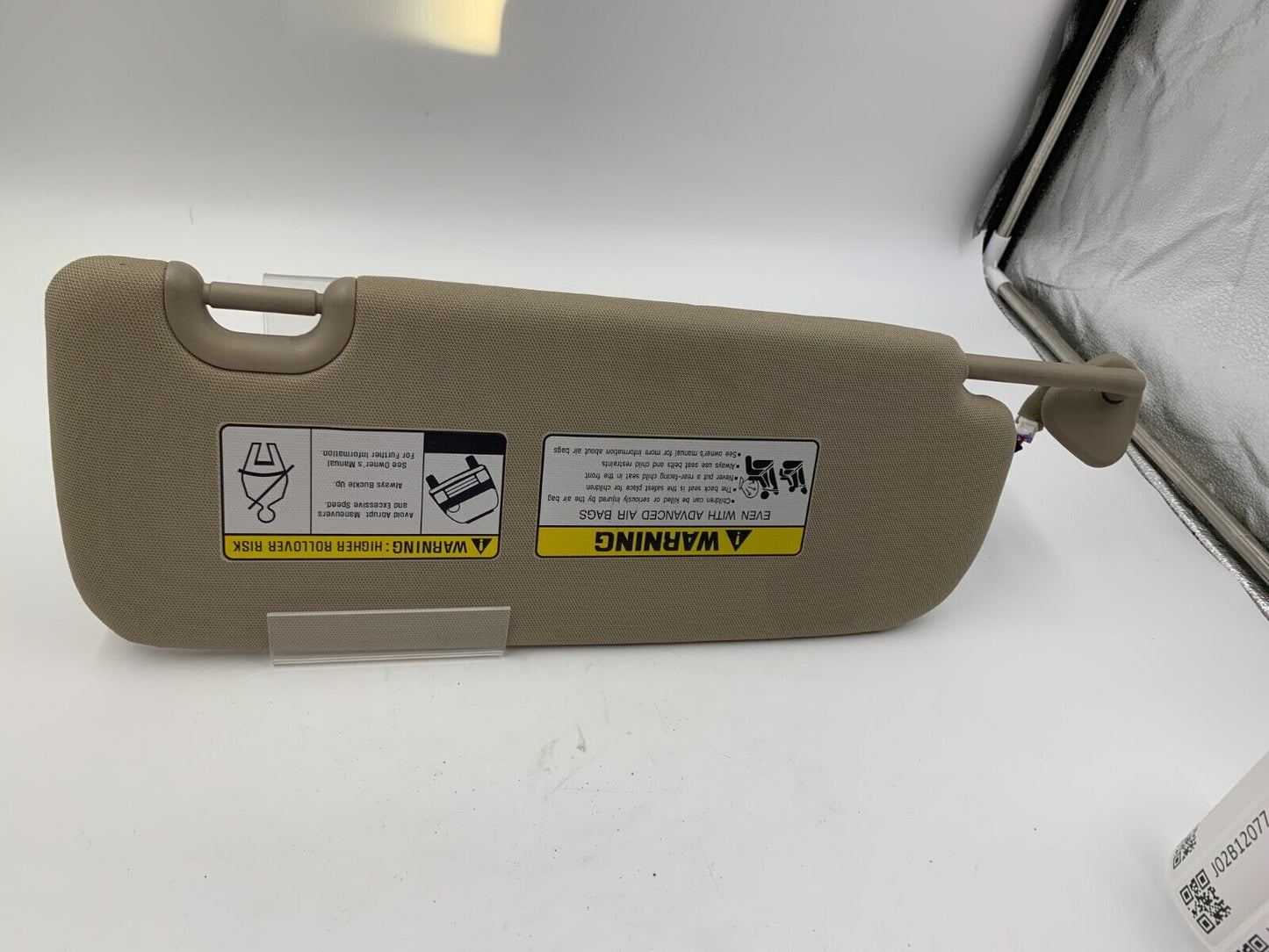 2013-2019 Hyundai Santa Fe Driver Sun Visor Sunvisor Beige Illuminated A03B41070