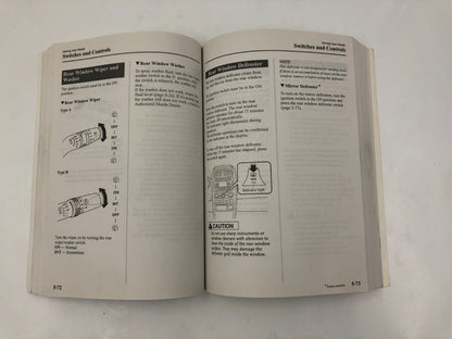 2010 Mazda CX-9 CX9 Owners Manual Handbook Set with Case OEM H01B26012