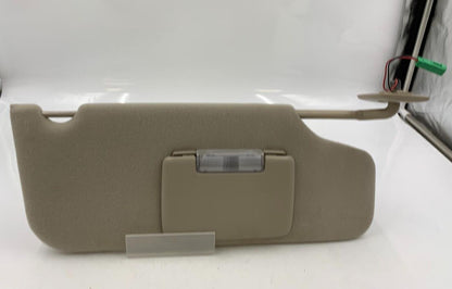 2007-2010 Ford Edge Passenger Sun Visor Sunvisor Gray Illumination OEM H01B17067