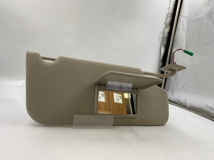 2007-2010 Ford Edge Passenger Sun Visor Sunvisor Gray Illumination OEM H01B17067