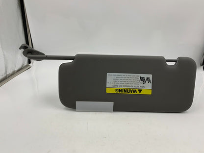 2021 Hyundai Elantra Passenger Sun Visor Sunvisor Gray OEM H01B17075