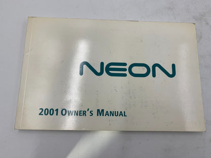 2001 Dodge Neon Owners Manual Set with Case OEM E01B11027