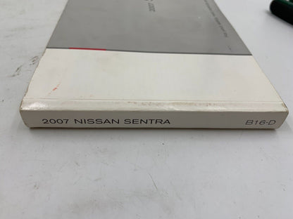 2007 Nissan Sentra Owners Manual OEM E01B11028