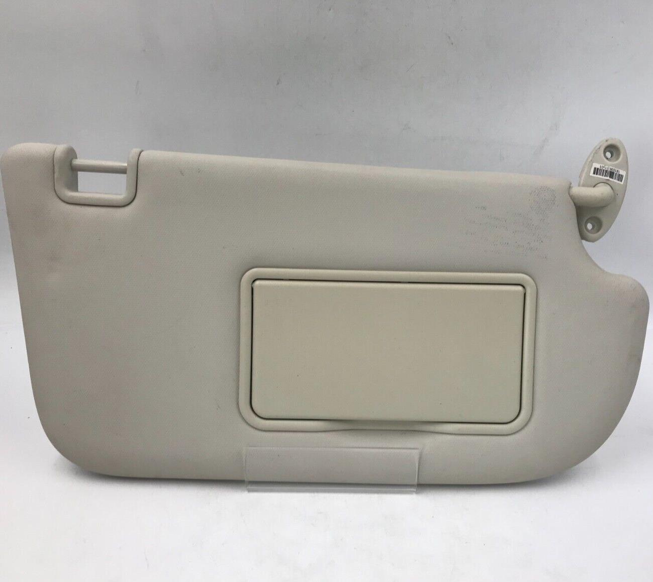 2013-2018 Ford Focus Passenger Sun Visor Sunvisor Ivory OEM B01B65005