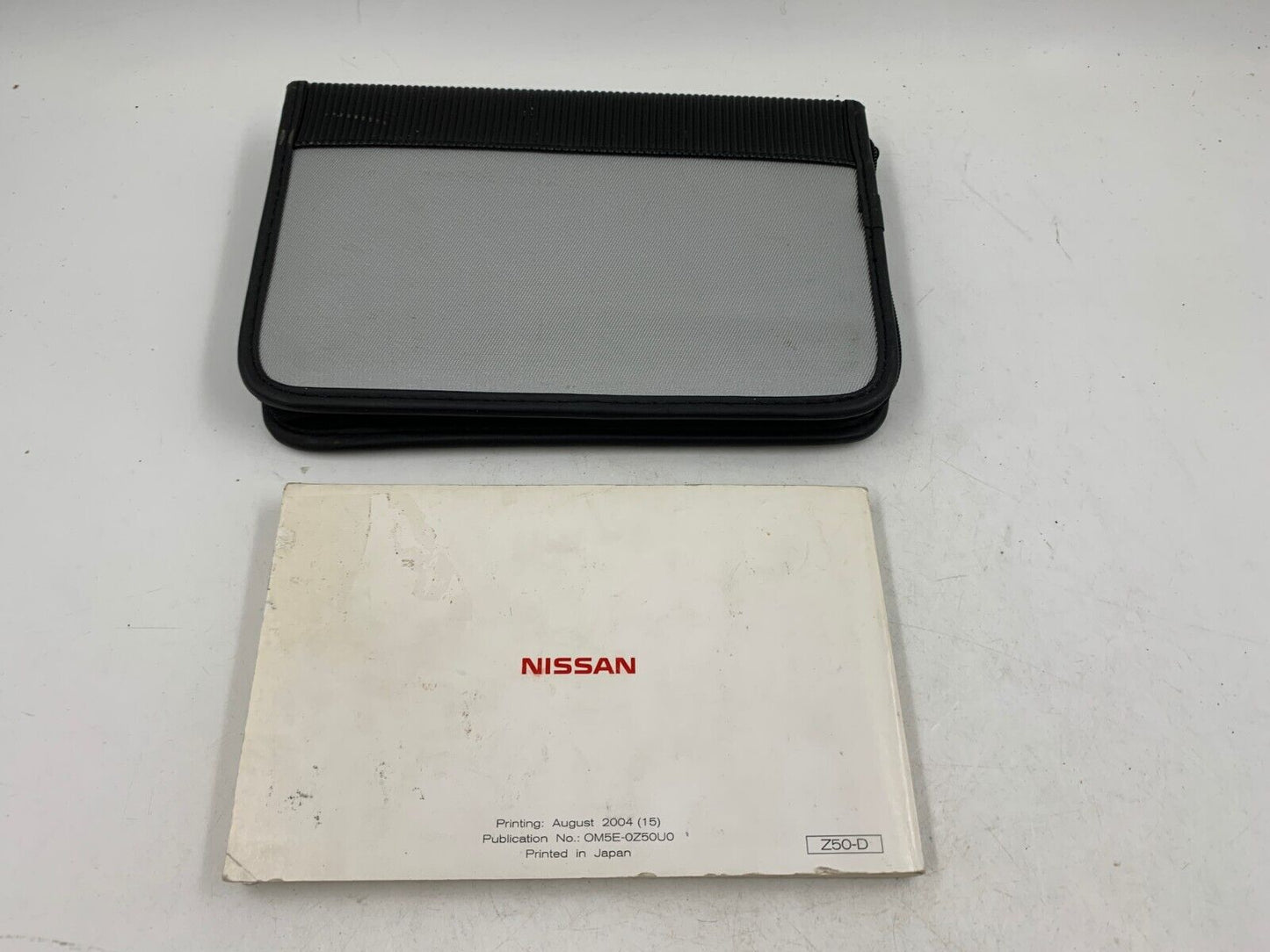 2005 Nissan Murano Owners Manual with Case OEM B01B68008