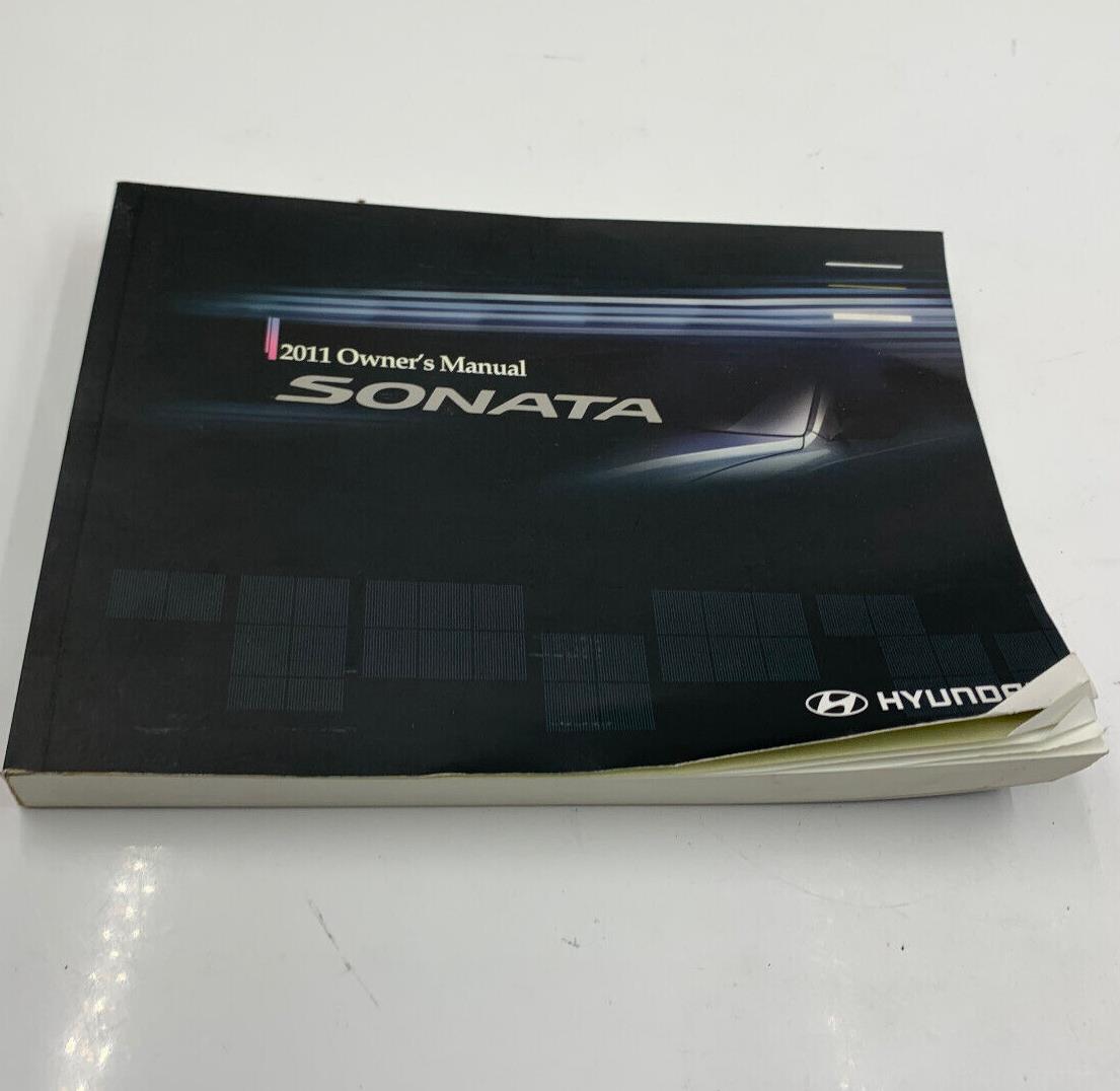 2011 Hyundai Sonata Owners Manual OEM D03B21064