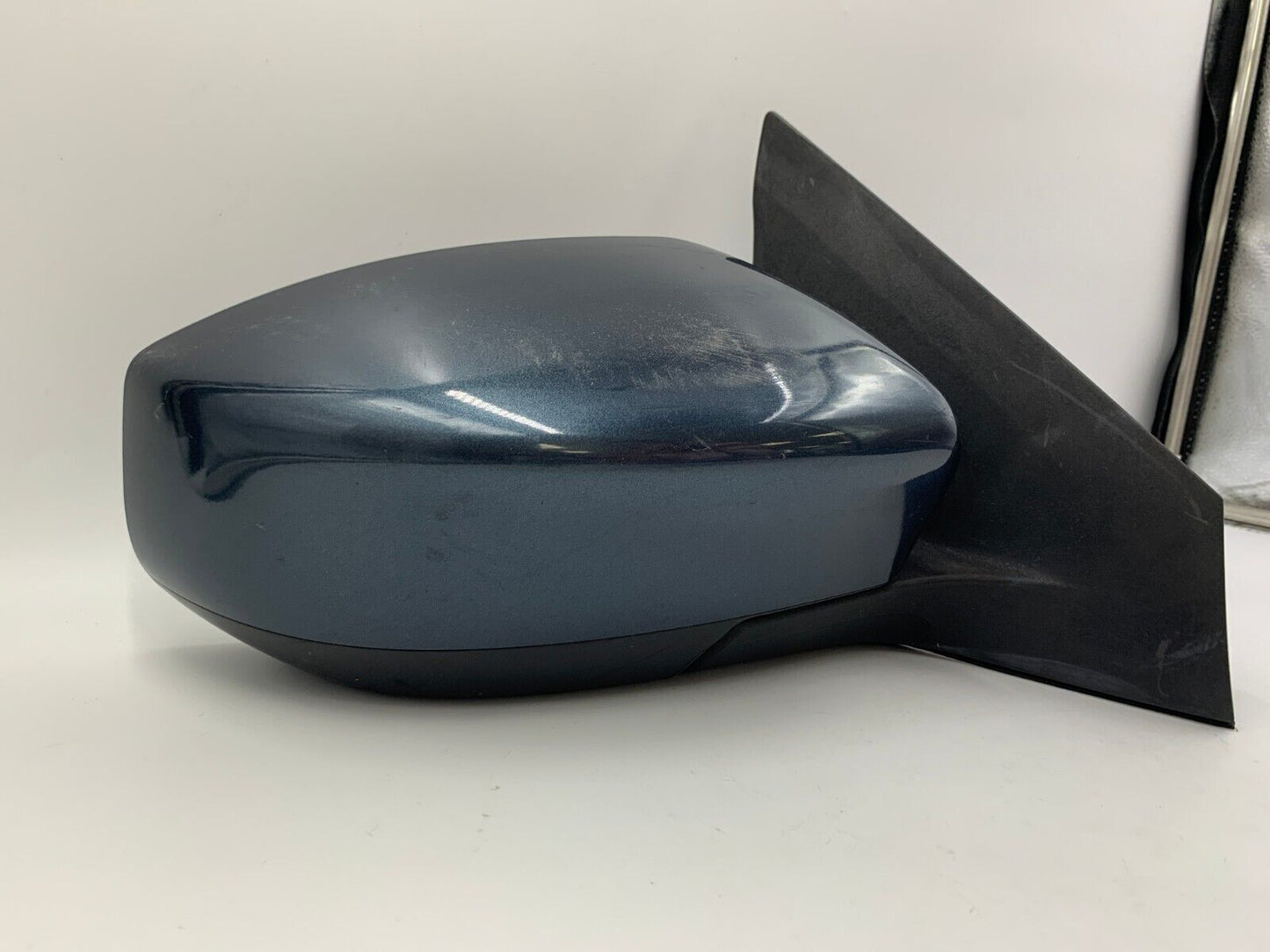 2013-2015 Nissan Sentra Passenger Side View Power Door Mirror Blue OEM B02B61002