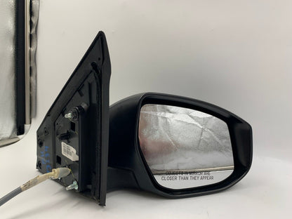 2013-2015 Nissan Sentra Passenger Side View Power Door Mirror Blue OEM B02B61002