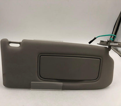 2007-2011 Volvo V50 Passenger Sun Visor Sunvisor Illuminated Gray OEM B02B61004