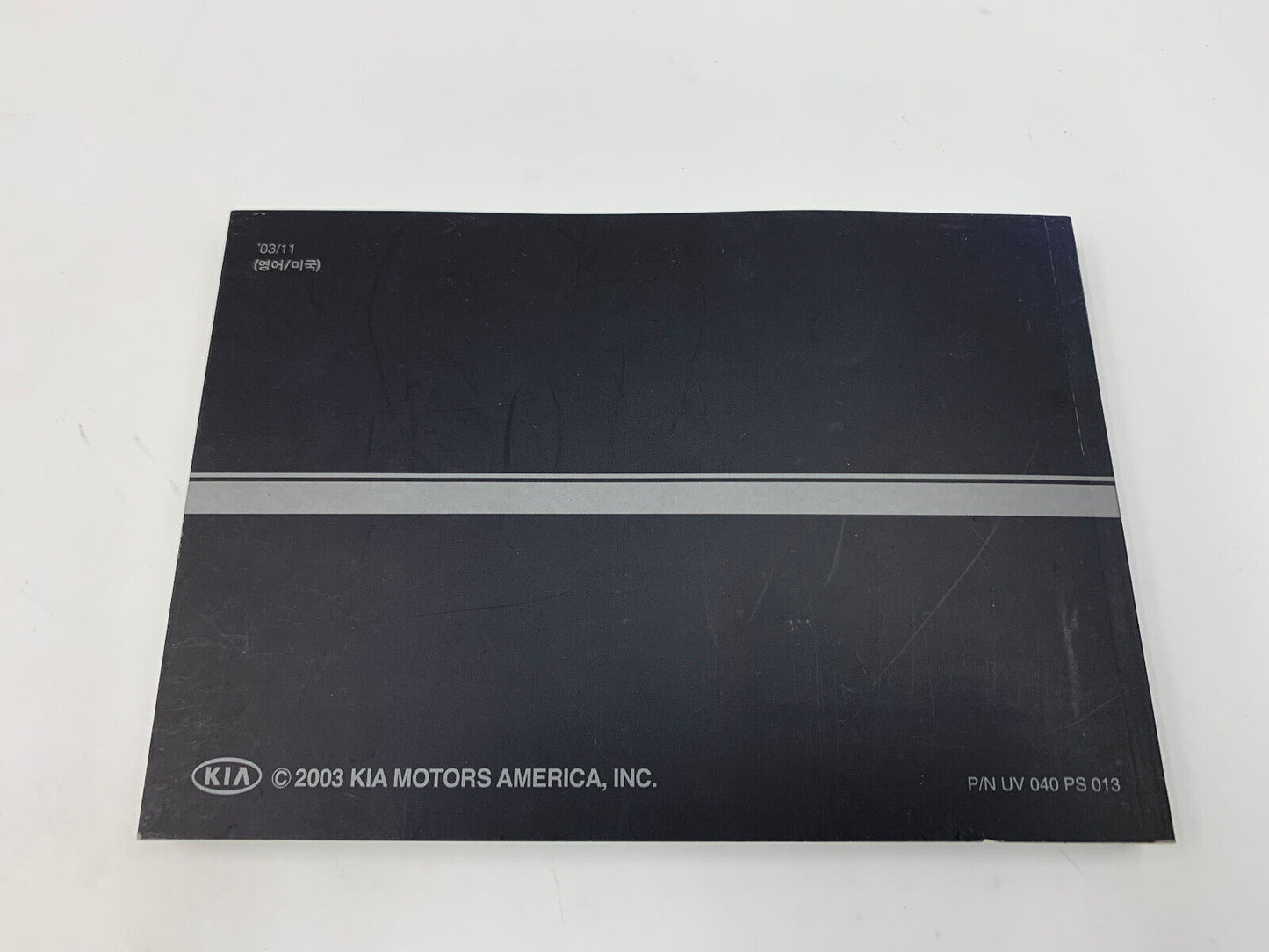 2004 Kia Sedona Owners Manual Set OEM A04B44080