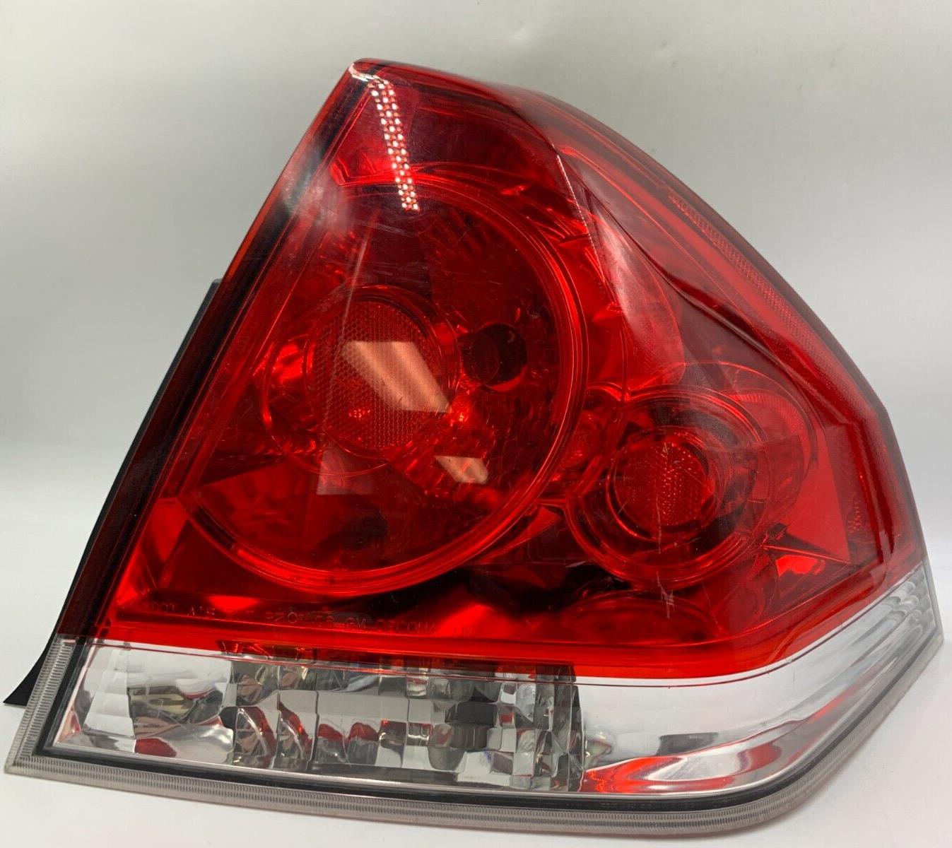 2006-2016 Chevrolet Impala Passenger Side Tail Light Taillight OEM B02B63001