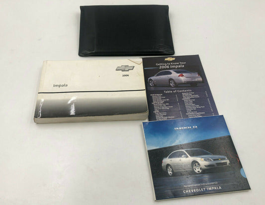 2006 Chevy Impala Owners Manual Set with Case OEM B01B62011