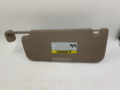 2013-2018 Hyundai Santa Fe Passenger Sun Visor Sunvisor Brown OEM A03B16068