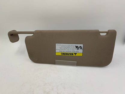 2013-2018 Hyundai Santa Fe Passenger Sun Visor Sunvisor Brown OEM A03B16068