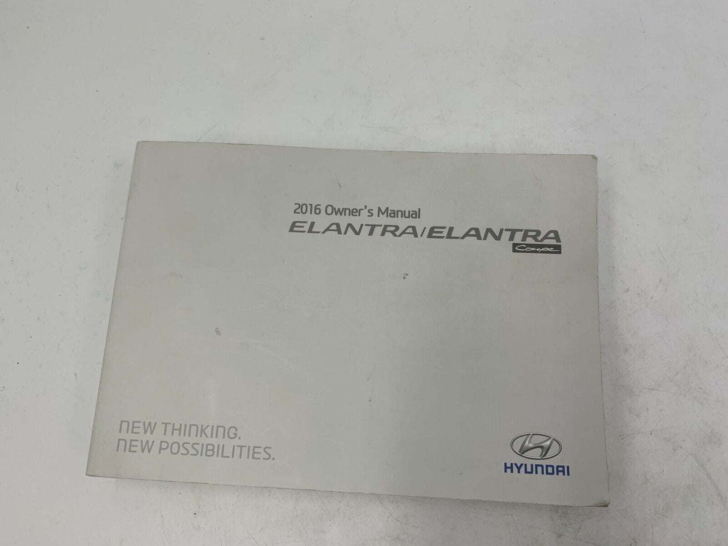 2016 Hyundai Elantra Coupe Owners Manual Set OEM A01B22040