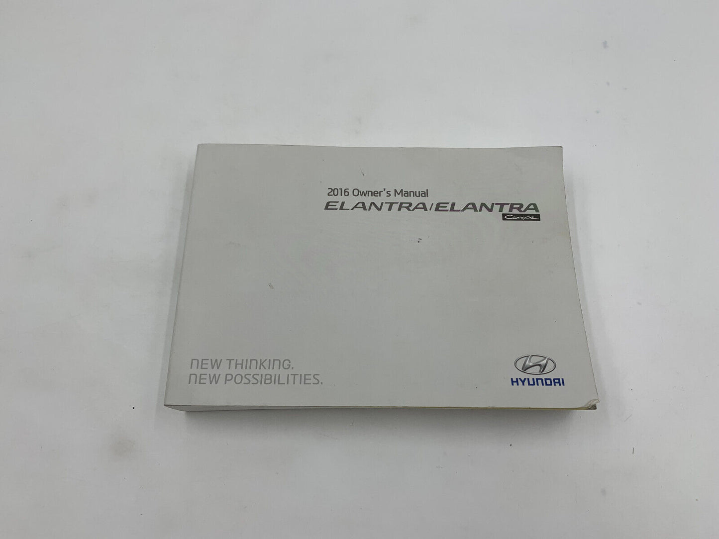 2016 Hyundai Elantra Coupe Owners Manual Set OEM A01B22040