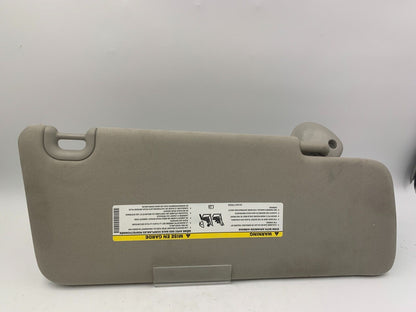 2013-2022 Dodge Ram 1500 Driver Sun Visor Sunvisor Gray OEM B01B06036