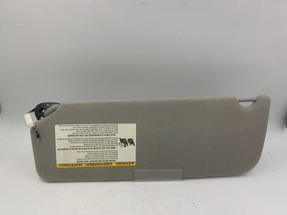 2005-2010 Toyota Sienna Passenger Sun Visor Sunvisor Gray Illuminated B01B06039