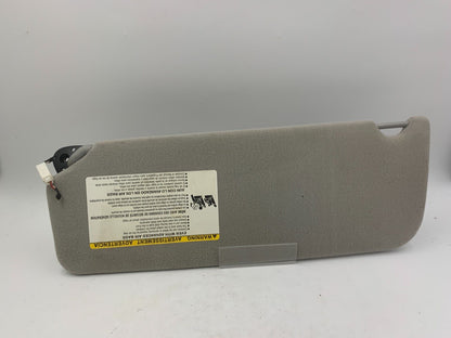 2005-2010 Toyota Sienna Passenger Sun Visor Sunvisor Gray Illuminated B01B06039