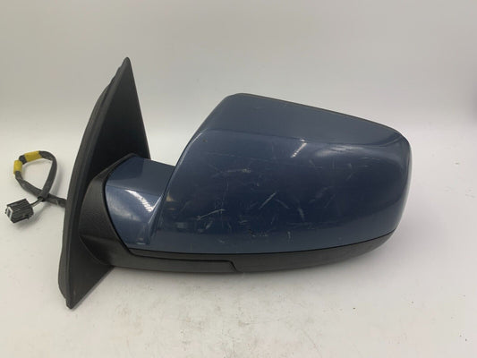 2010-2011 Chevrolet Equinox Driver Side View Power Door Mirror Blue D03B17007