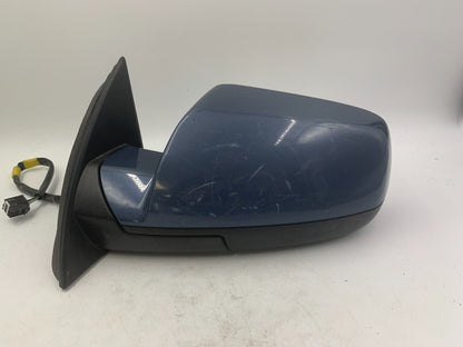 2010-2011 Chevrolet Equinox Driver Side View Power Door Mirror Blue D03B17007