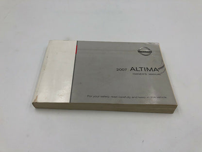 2007 Nissan Altima Owners Manual Set with Case OEM C02B19028