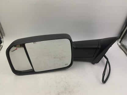 2008-2012 Dodge Ram 1500 Driver Side View Power Door Mirror Black OEM C01B46026