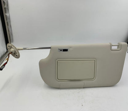 2013-2018 Ford Focus Driver Sun Visor Sunvisor Illumination Ivory OEM B01B63002