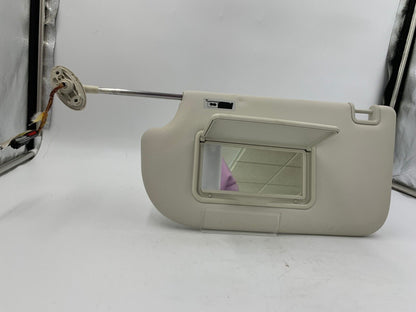 2013-2018 Ford Focus Driver Sun Visor Sunvisor Illumination Ivory OEM B01B63002