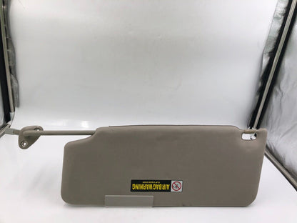 2007-2013 Acura MDX Passenger Sun Visor Sunvisor Gray Illuminated OEM B01B63003