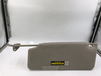 2007-2013 Acura MDX Passenger Sun Visor Sunvisor Gray Illuminated OEM B01B63003