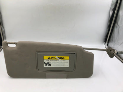 2007-2013 Acura MDX Passenger Sun Visor Sunvisor Gray Illuminated OEM B01B63003