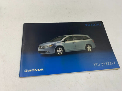 2011 Honda Odyssey Owners Manual Set OEM B01B63011