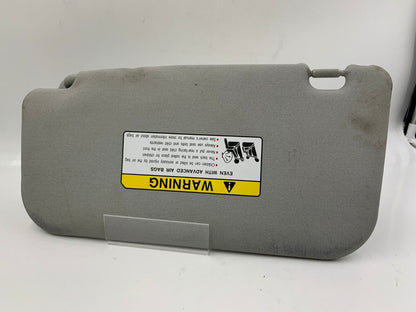 2007-2017 Mitsubishi Lancer Passenger Sun Visor Sunvisor Gray OEM B01B63012