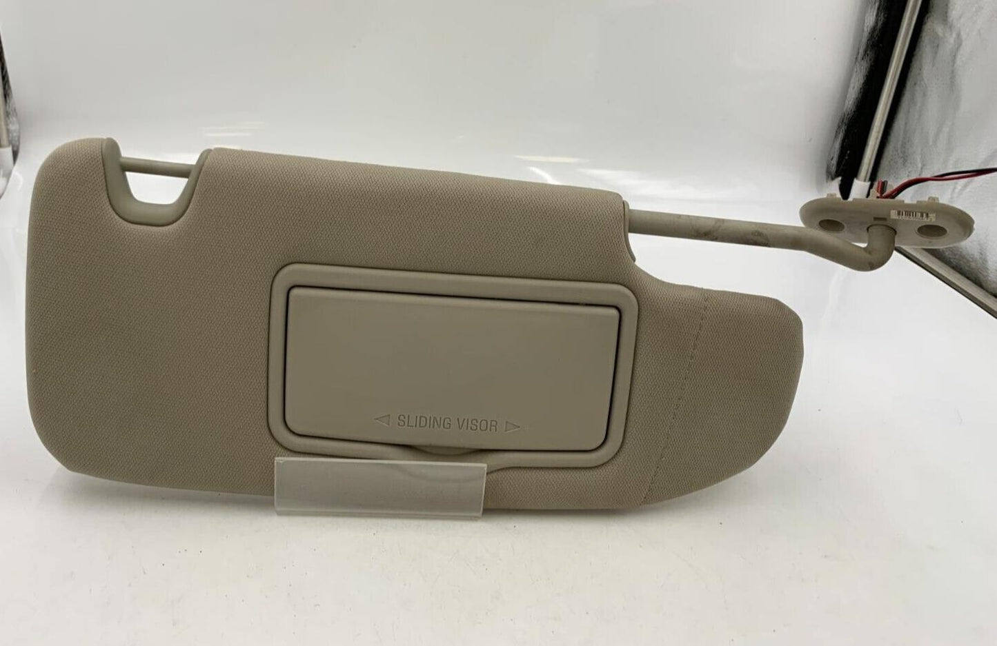 2007-2009 Lincoln MKZ Passenger Sun Visor Sunvisor Beige Illuminated B02B69002