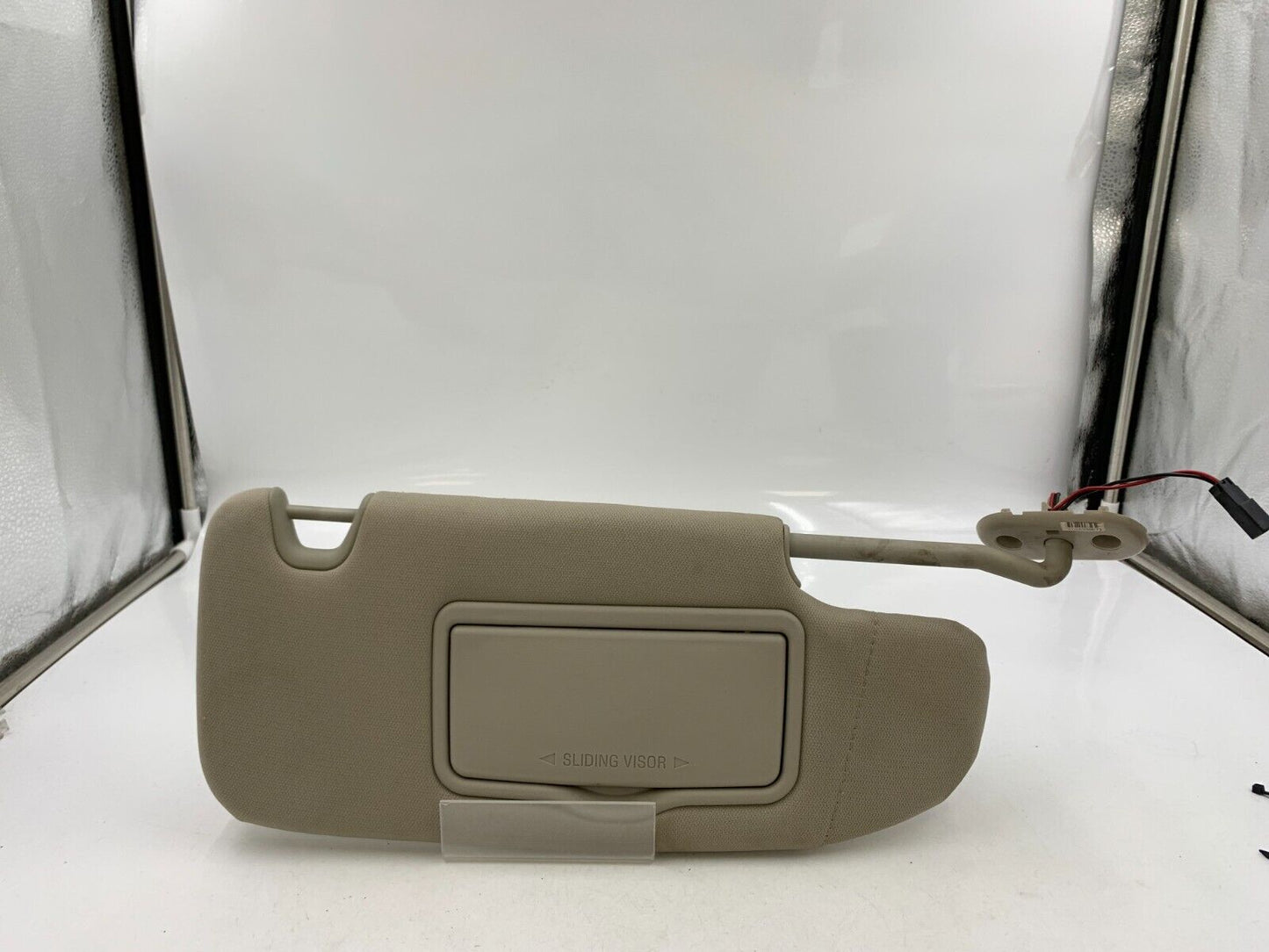 2007-2009 Lincoln MKZ Passenger Sun Visor Sunvisor Beige Illuminated B02B69002