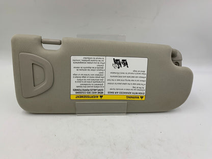 2014-2020 Infiniti Q50 Driver Sun Visor Sunvisor Gray Illuminated OEM B02B69003