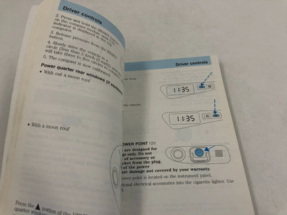 2002 Lincoln Navigator Owners Manual Handbook OEM B02B70007