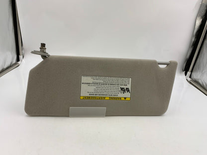 2005-2006 Toyota Camry Passenger Sun Visor Sunvisor Gray OEM B02B59002